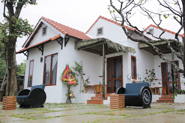 Overview of Hue Riverside Villa